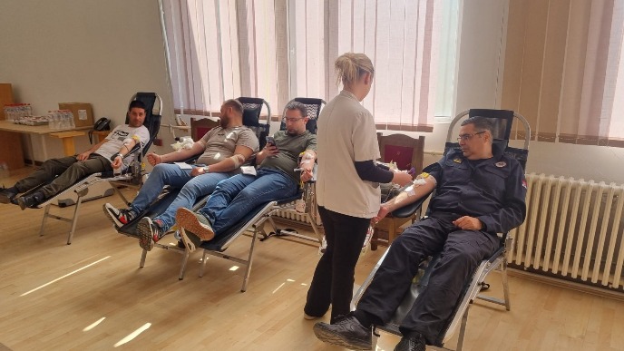 Zaposleni donirali krv